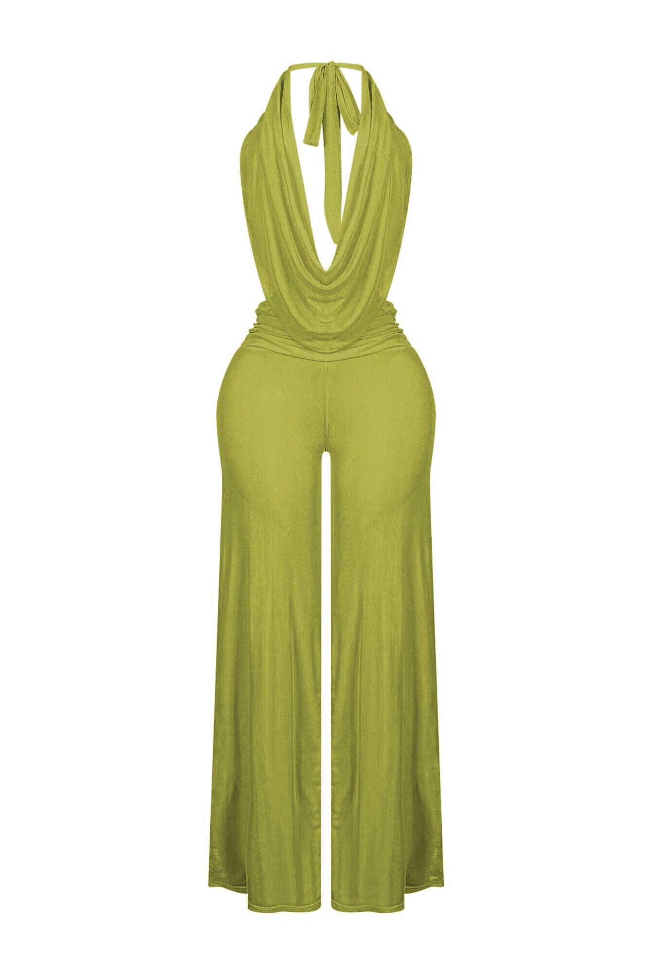 Deimante - Cowl Neck Jumpsuit