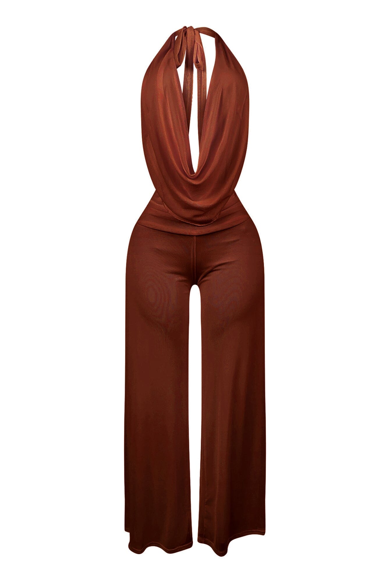 Deimante - Cowl Neck Jumpsuit