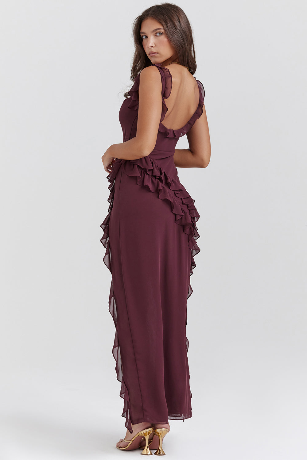 Cruz | Dazzling Ruffle Dress