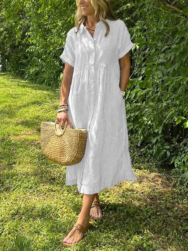 Bea - Summer & Mid-Season Shirt Dress