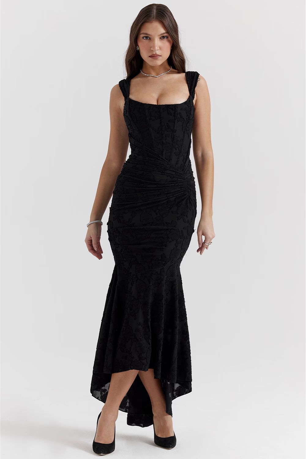 Jolie Lily - Long dress with corset