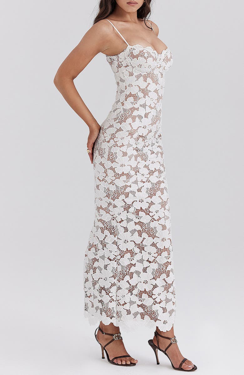 Fema- Pearl Blossom Maxi Dress