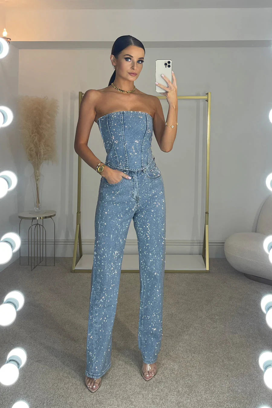 2-piece denim set - Star Edition