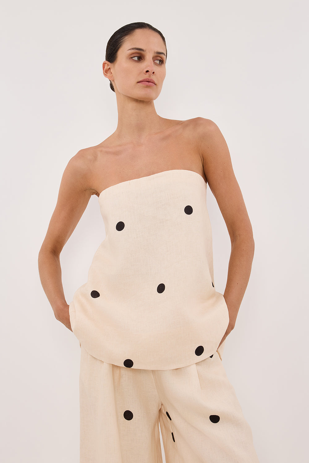 Polka Dot Pants Set | Jolie |
