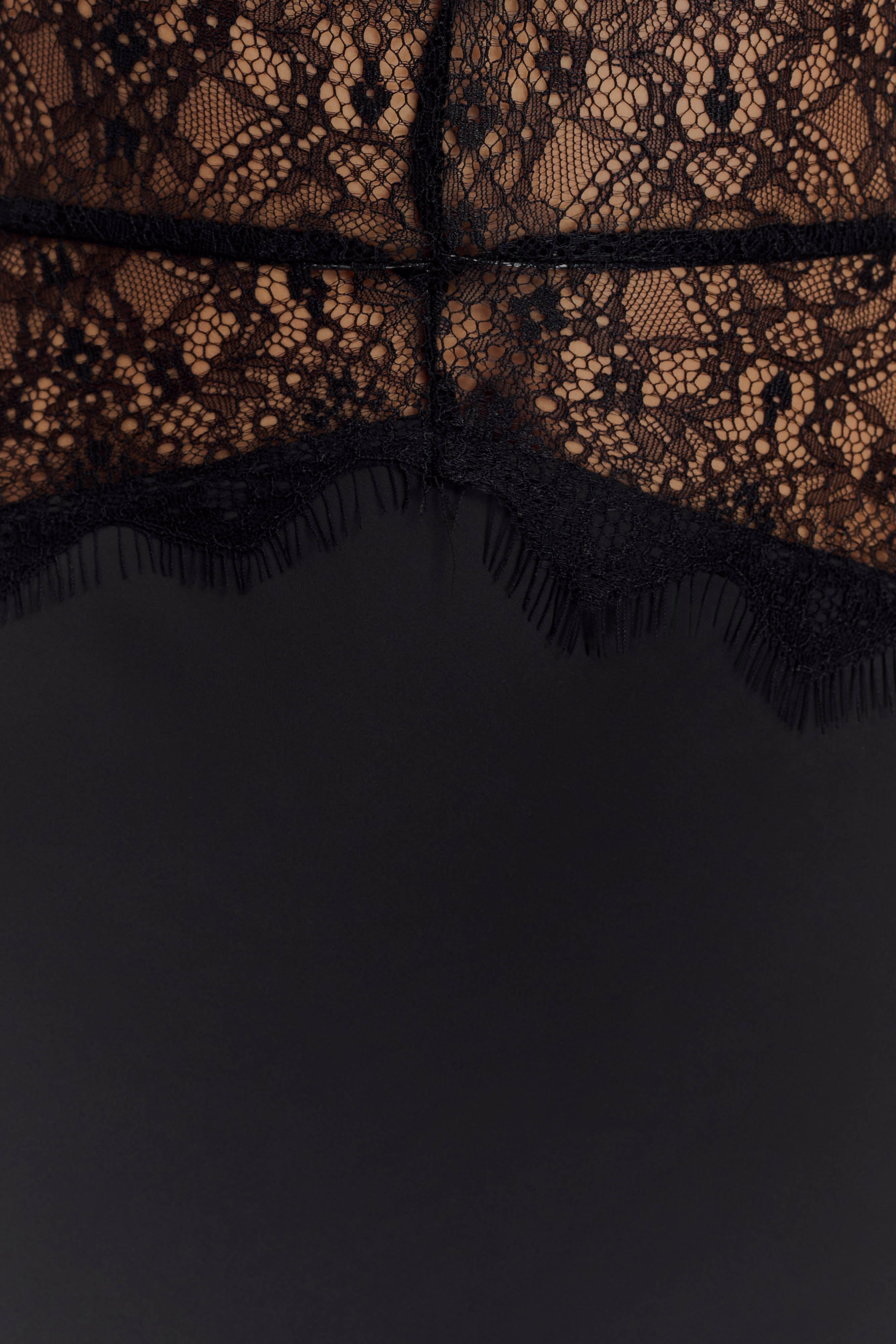 Ashley lace and satin dress