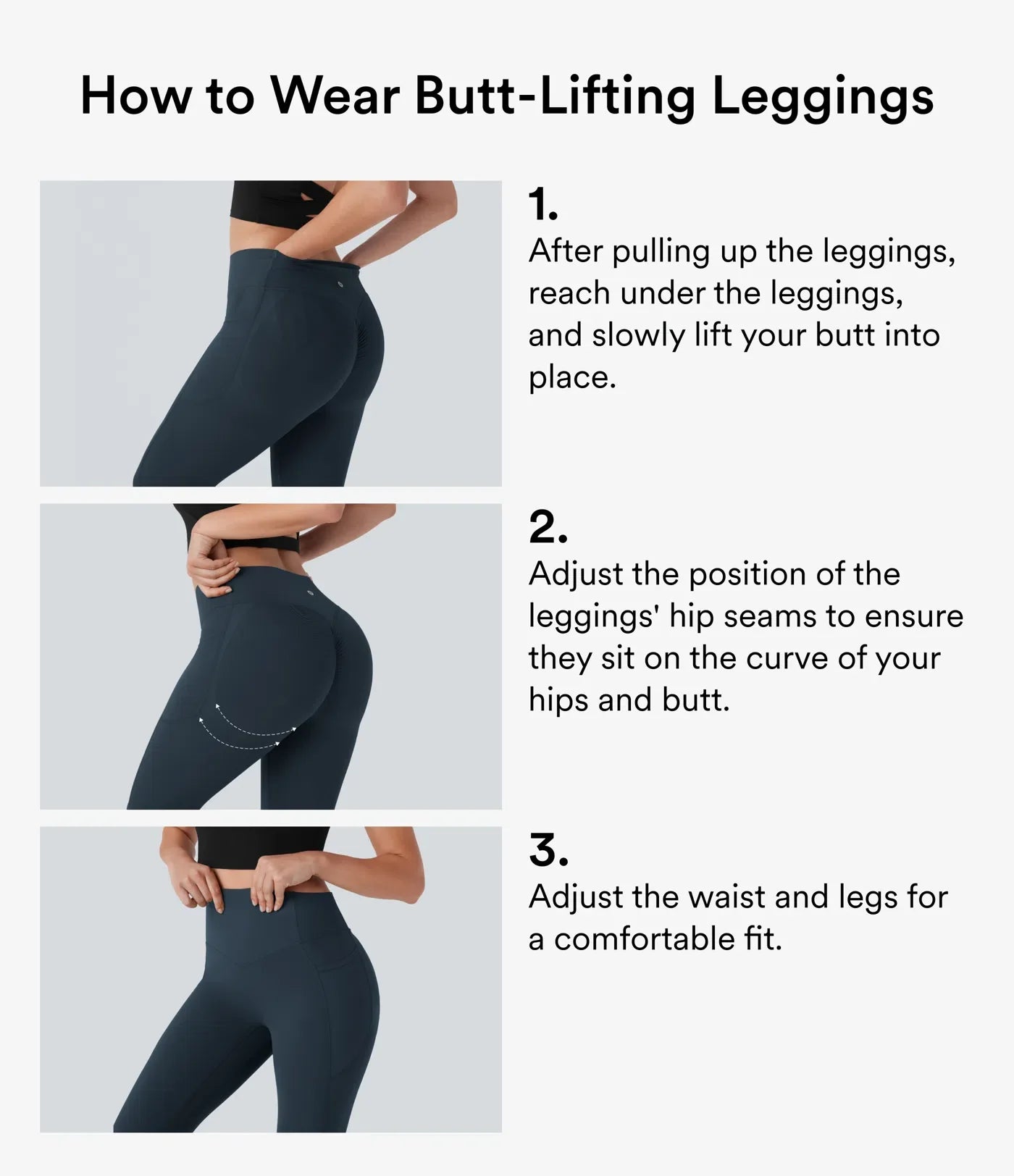 High-Waisted Butt Lifting Sculpting Leggings