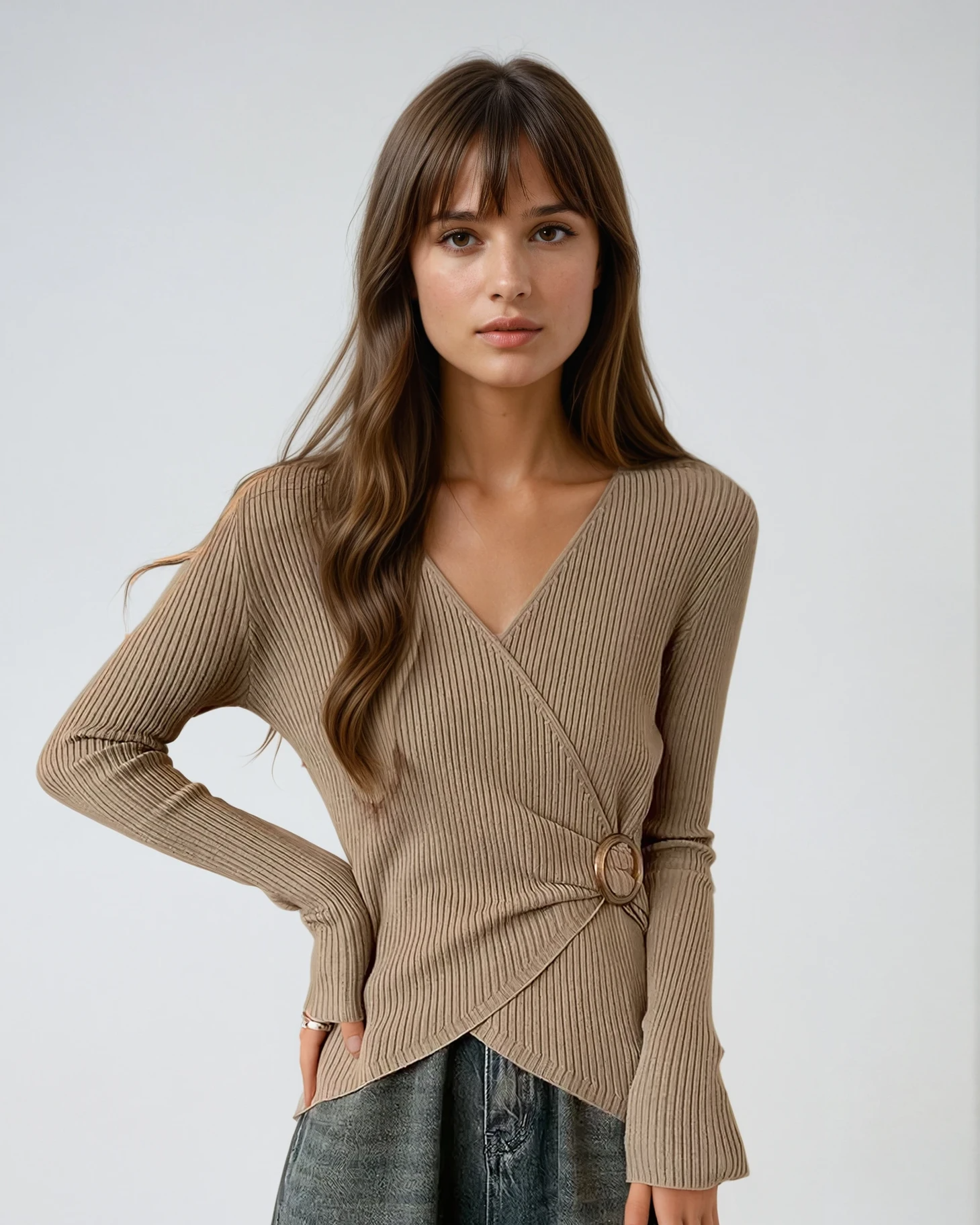 Chloé | Knitted Sweater with Belt