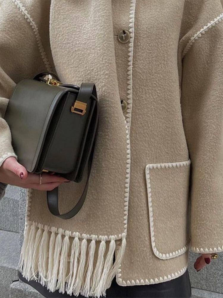 Jolie Scarf Coat