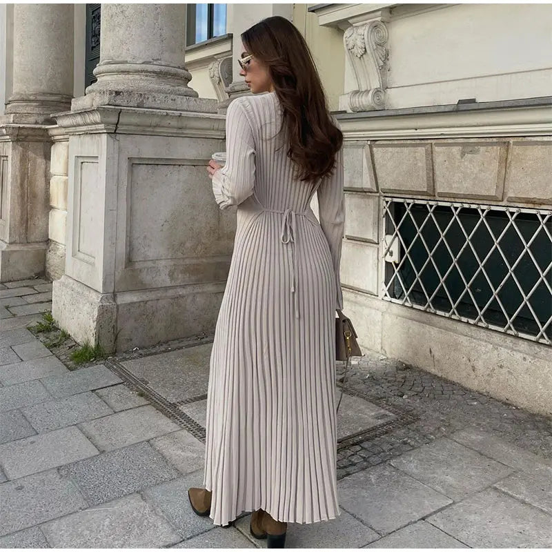 Jen - Elegant mesh maxi dress