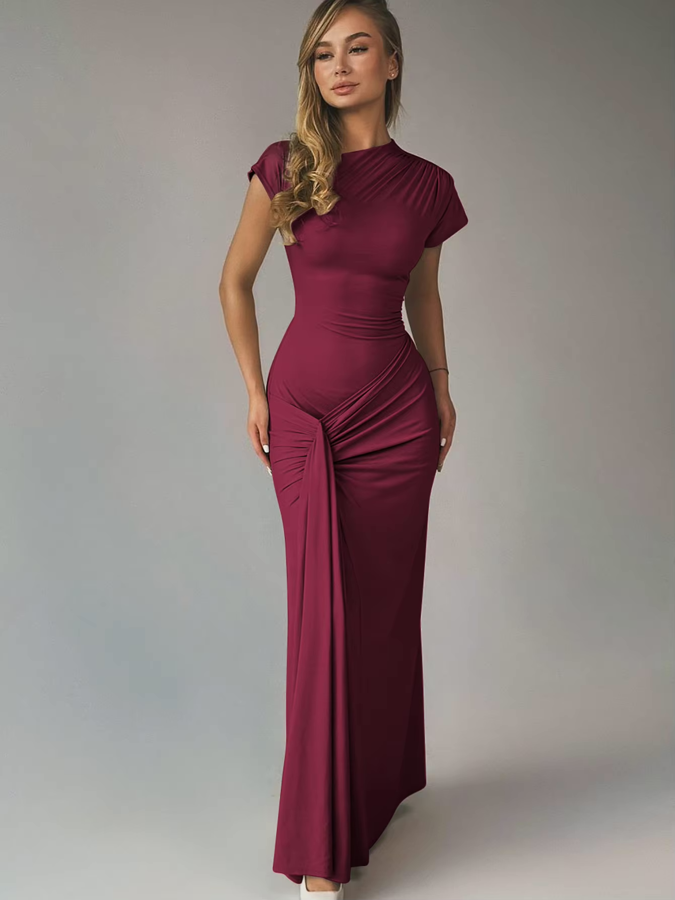 Mirabelle Gown | Cinched Waist Maxi Dress
