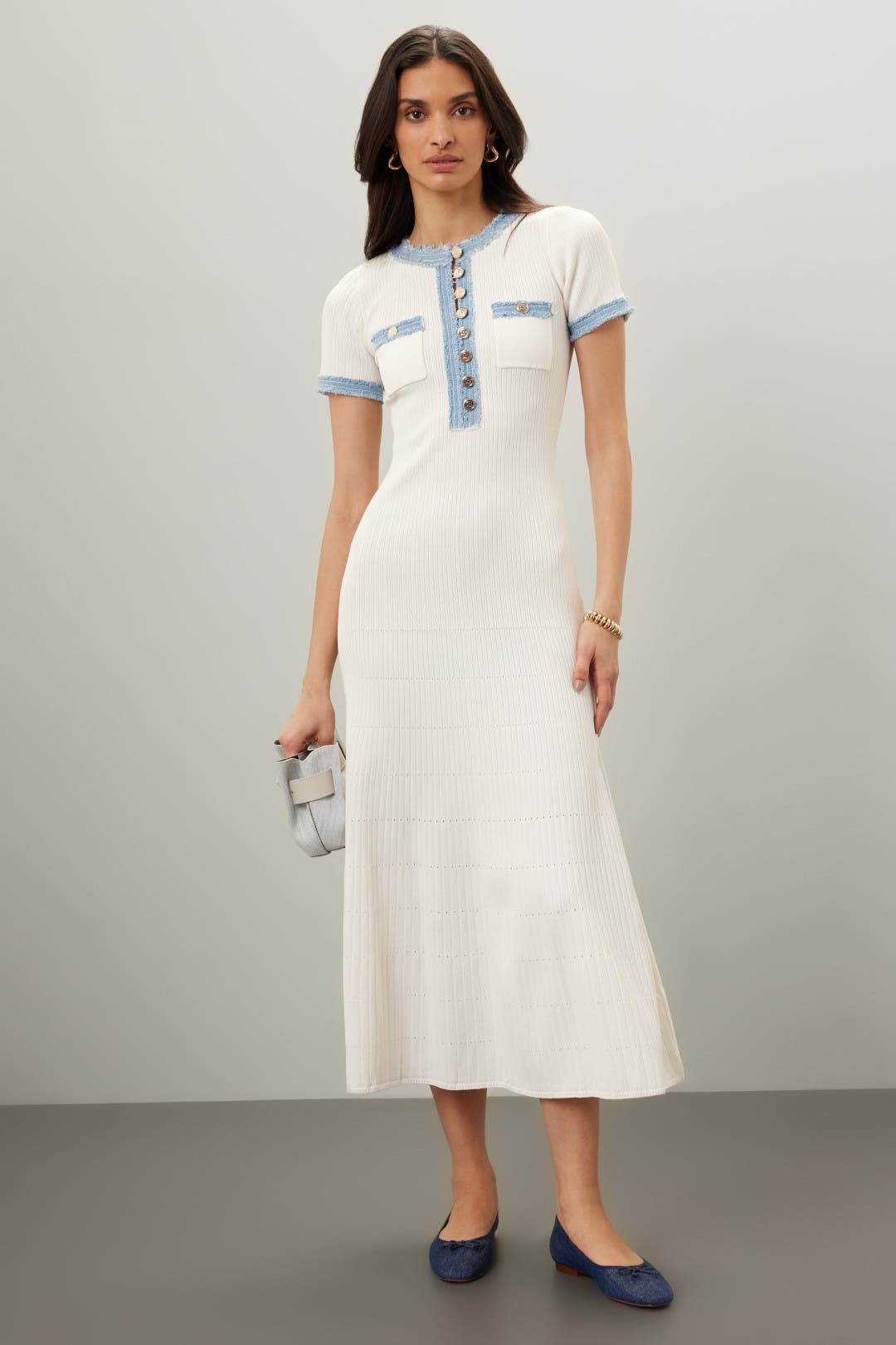 Aura midi dress