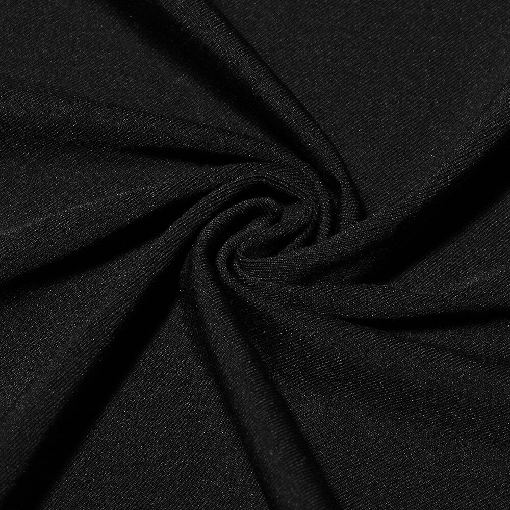 BLACKENED LONG CUTOUT DRESS