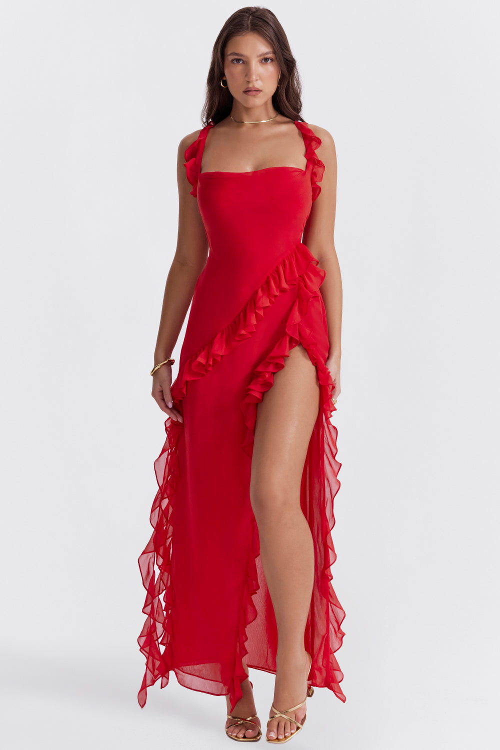 Cruz | Dazzling Ruffle Dress