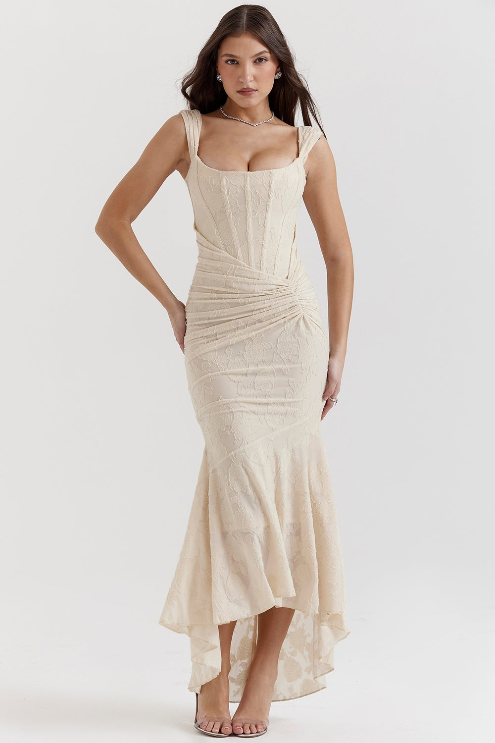 Jolie Lily - Long dress with corset