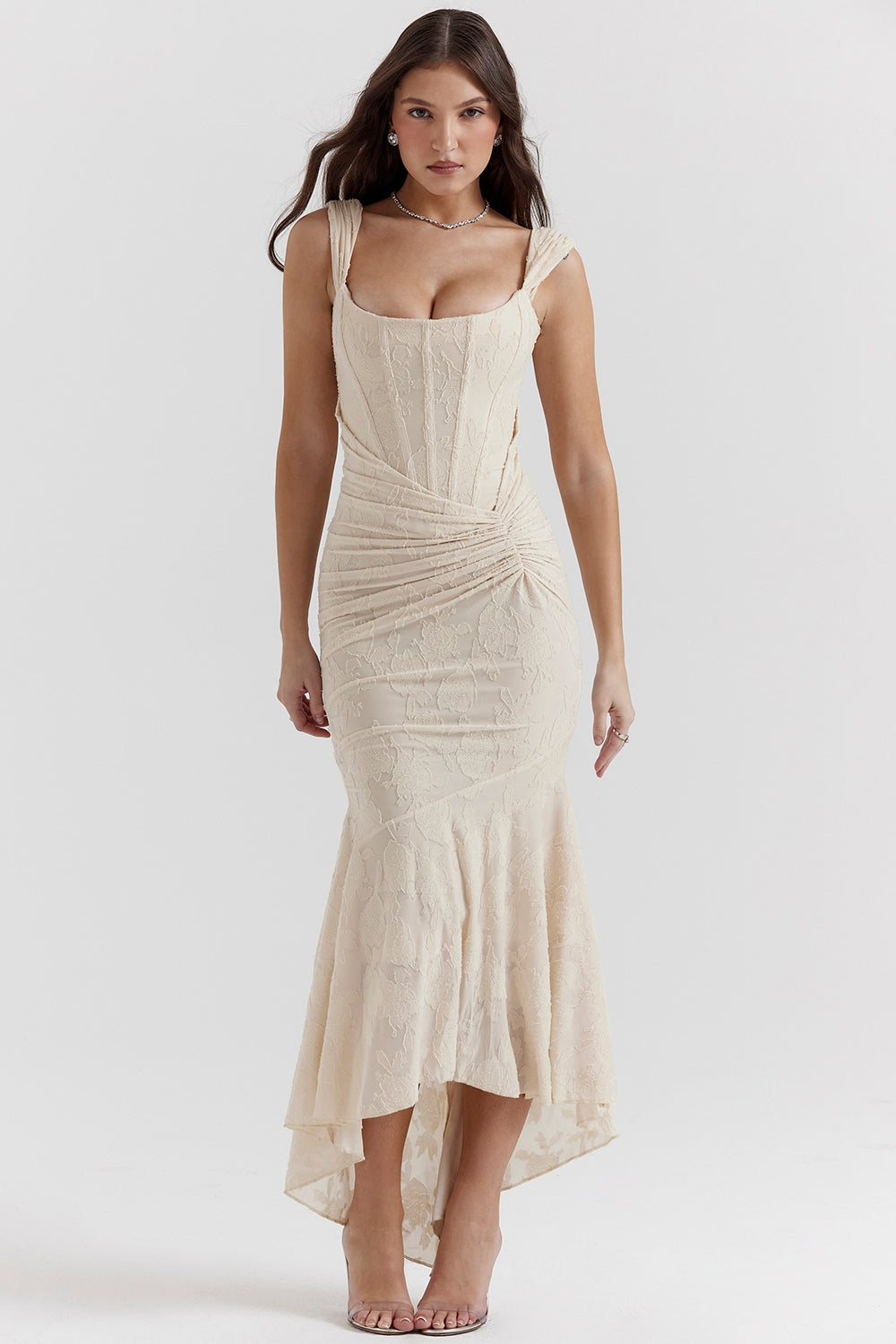 Jolie Lily - Long dress with corset