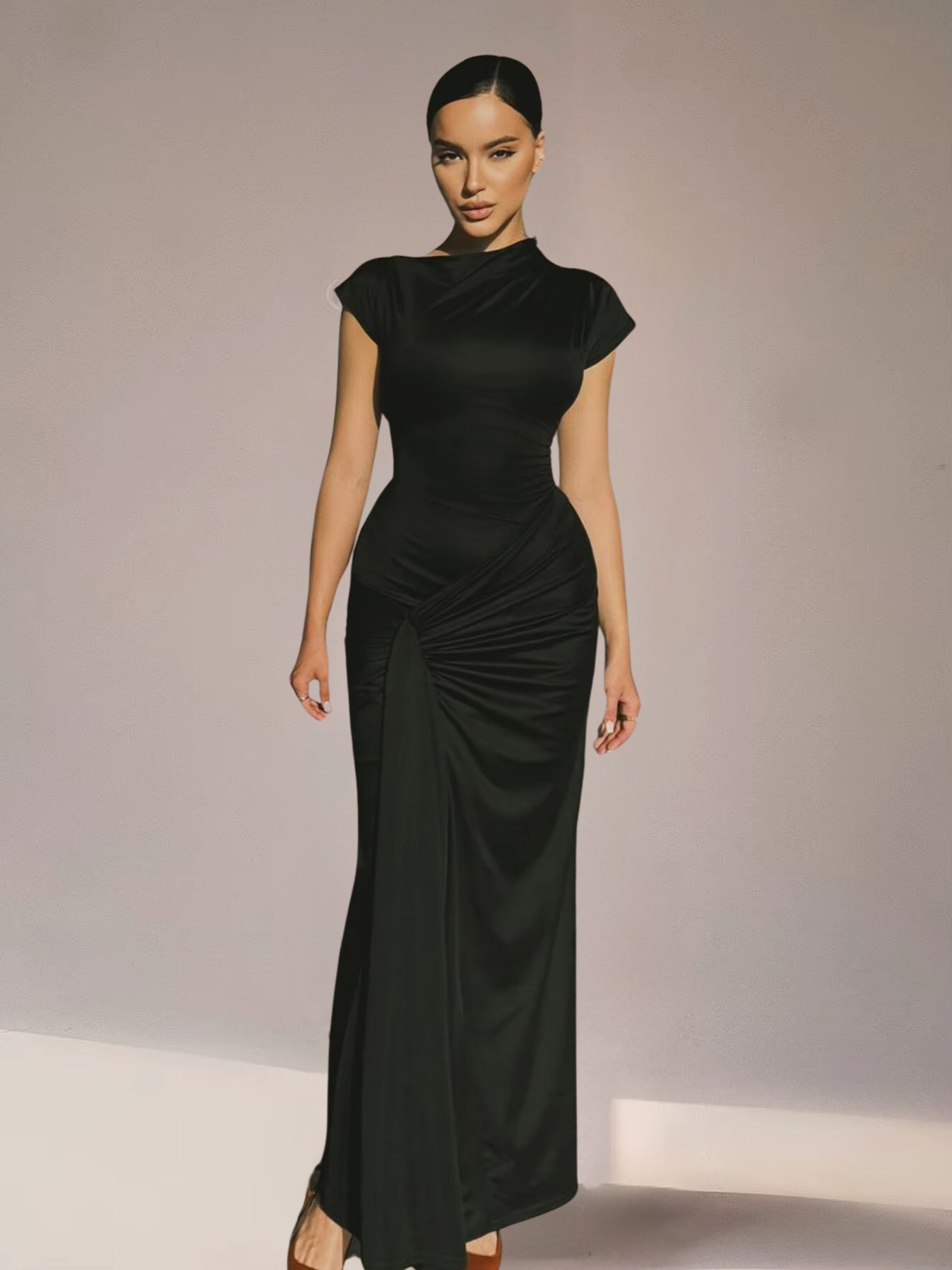 Mirabelle Gown | Cinched Waist Maxi Dress