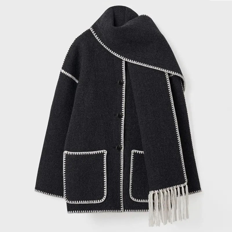 Jolie Scarf Coat