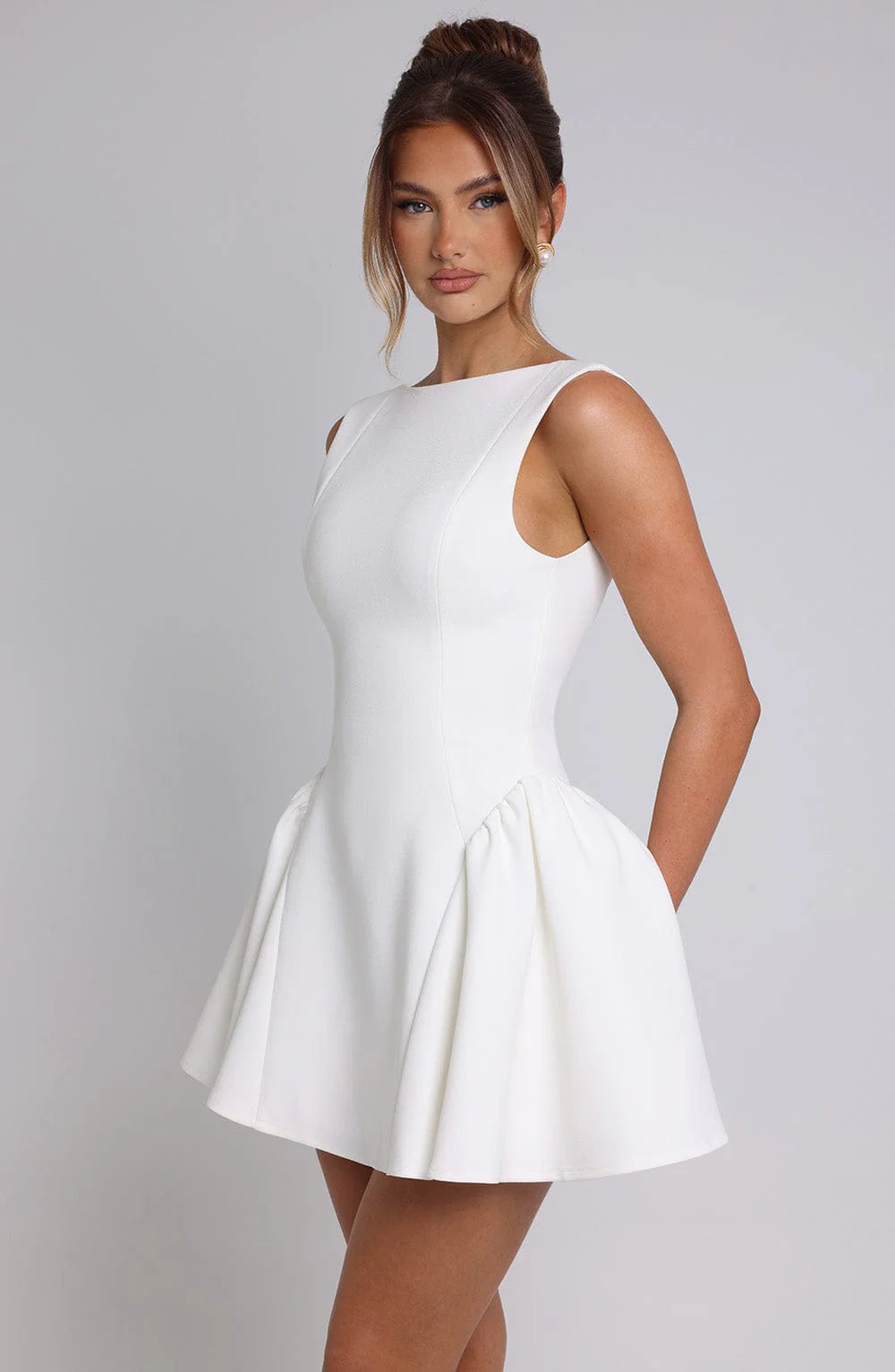 BEA Mini dress - Red and white