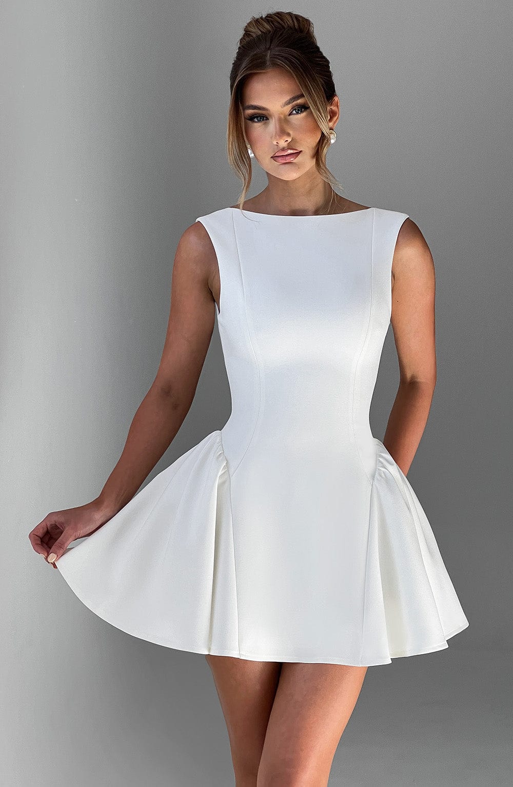 BEA Mini dress - Red and white