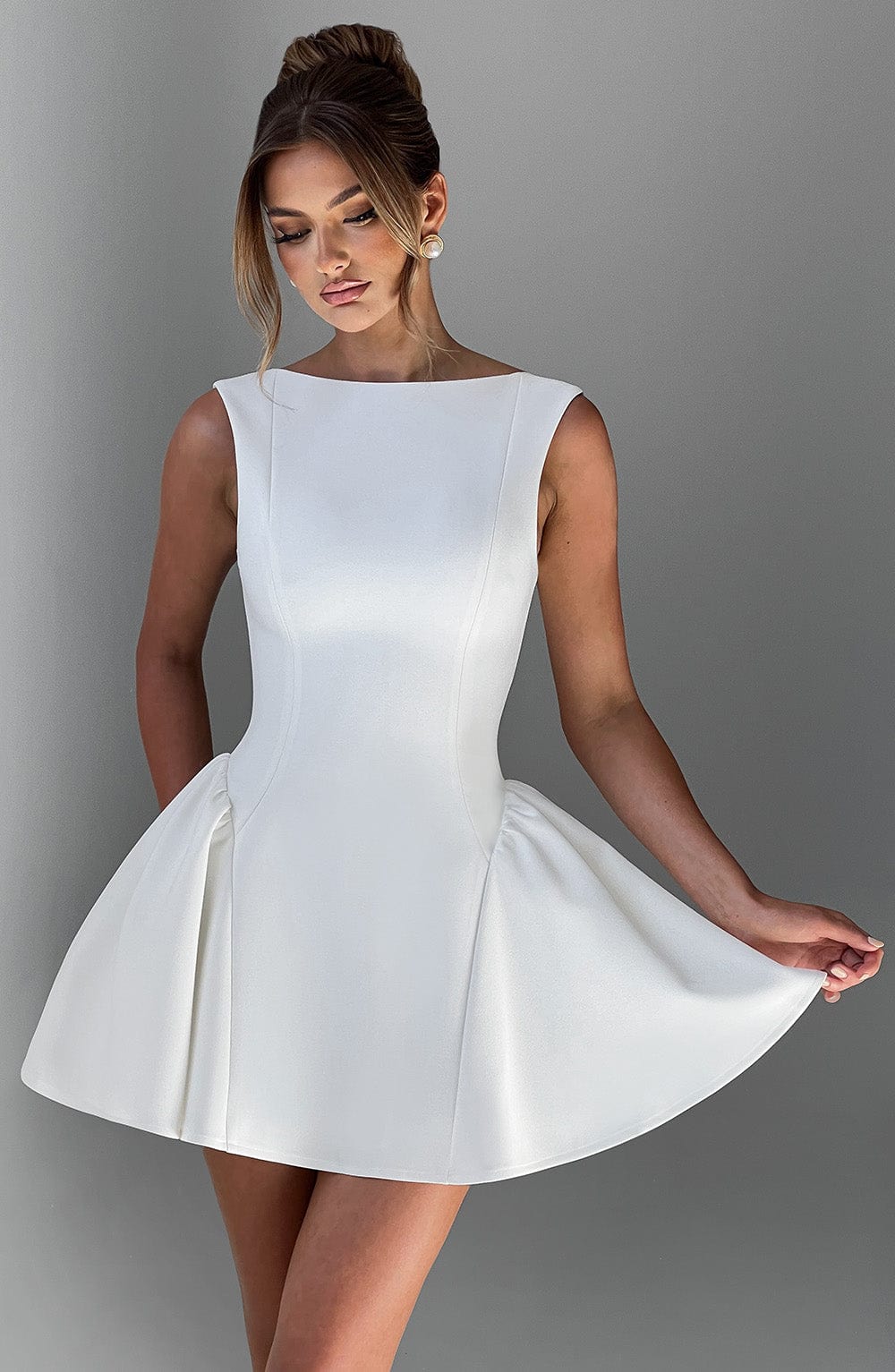 BEA Mini dress - Red and white