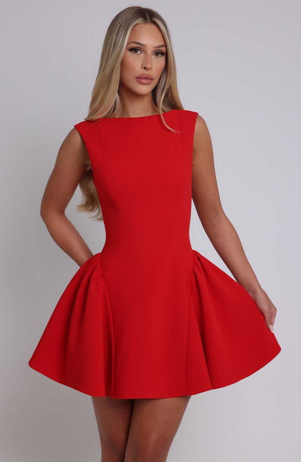 BEA Mini dress - Red and white