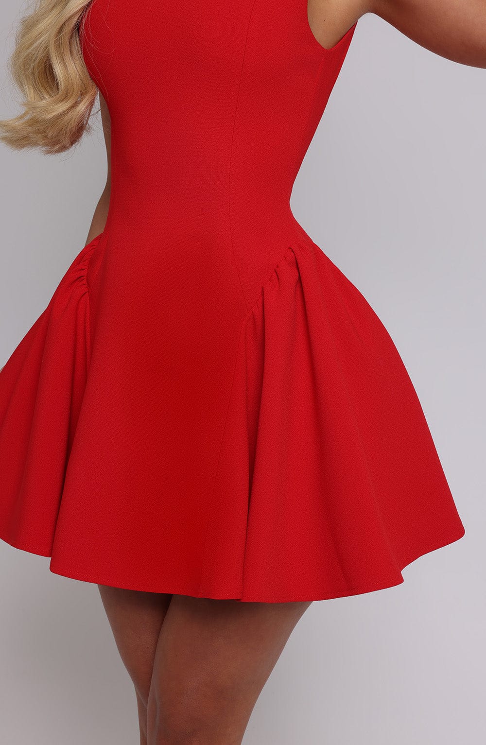 BEA Mini dress - Red and white