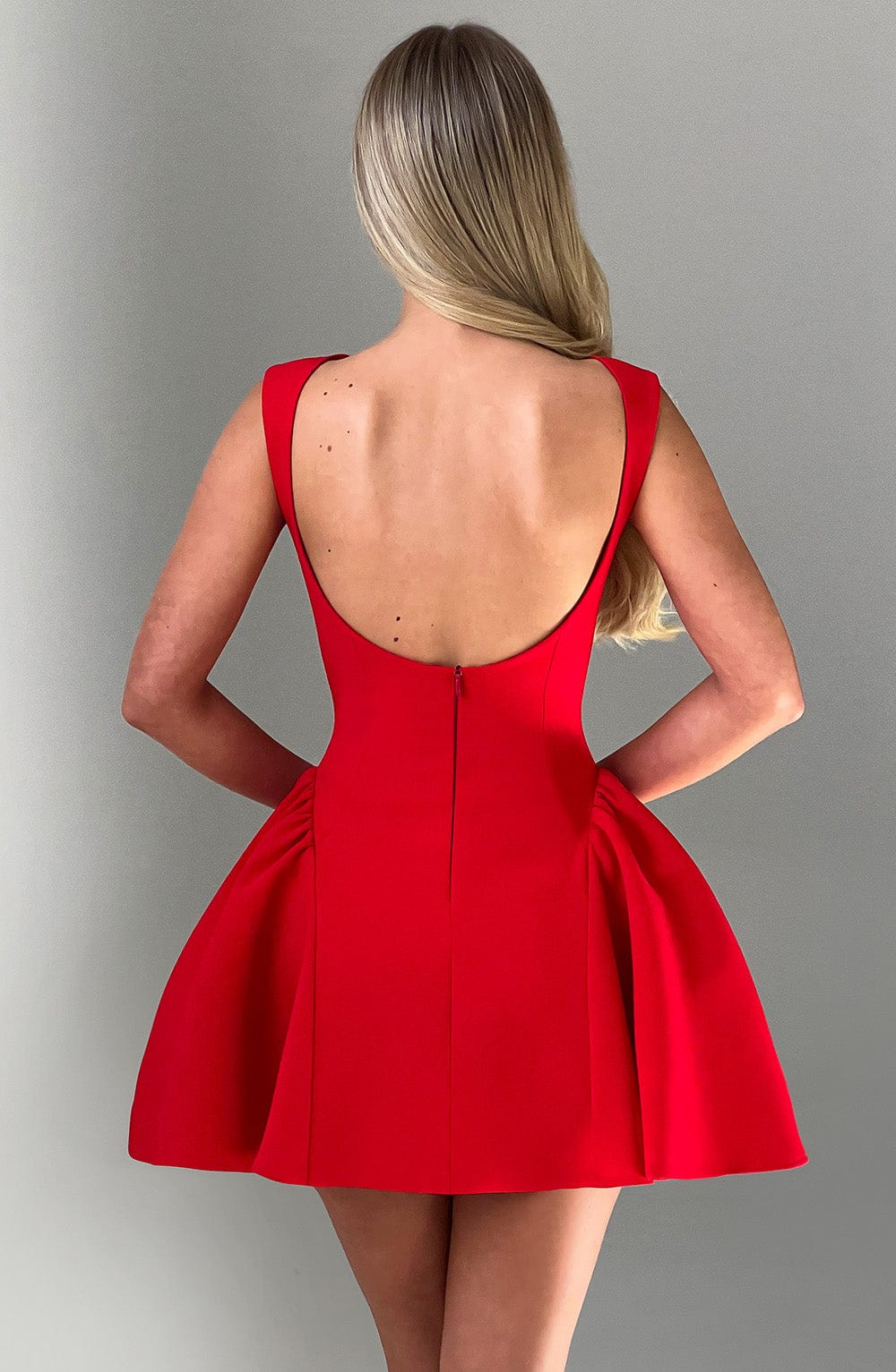 BEA Mini dress - Red and white