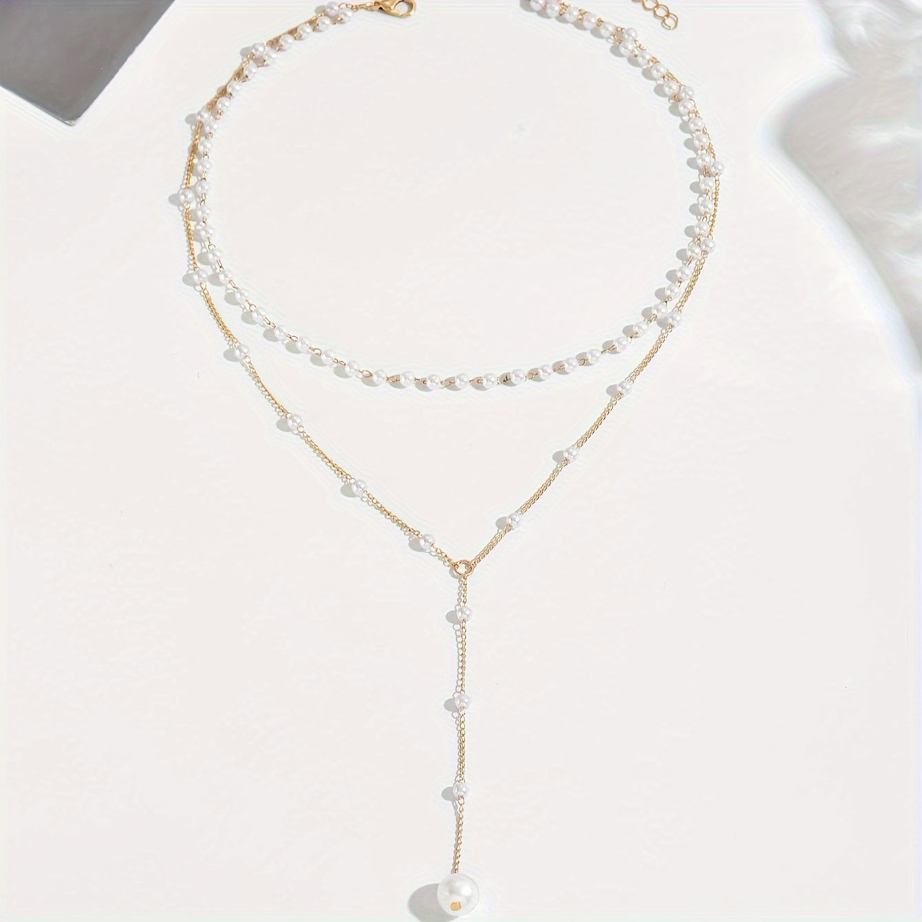 Mia - Multi-Strand Pearl Necklace
