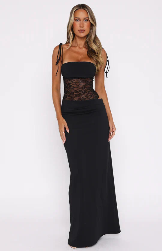 Dia long lace dress