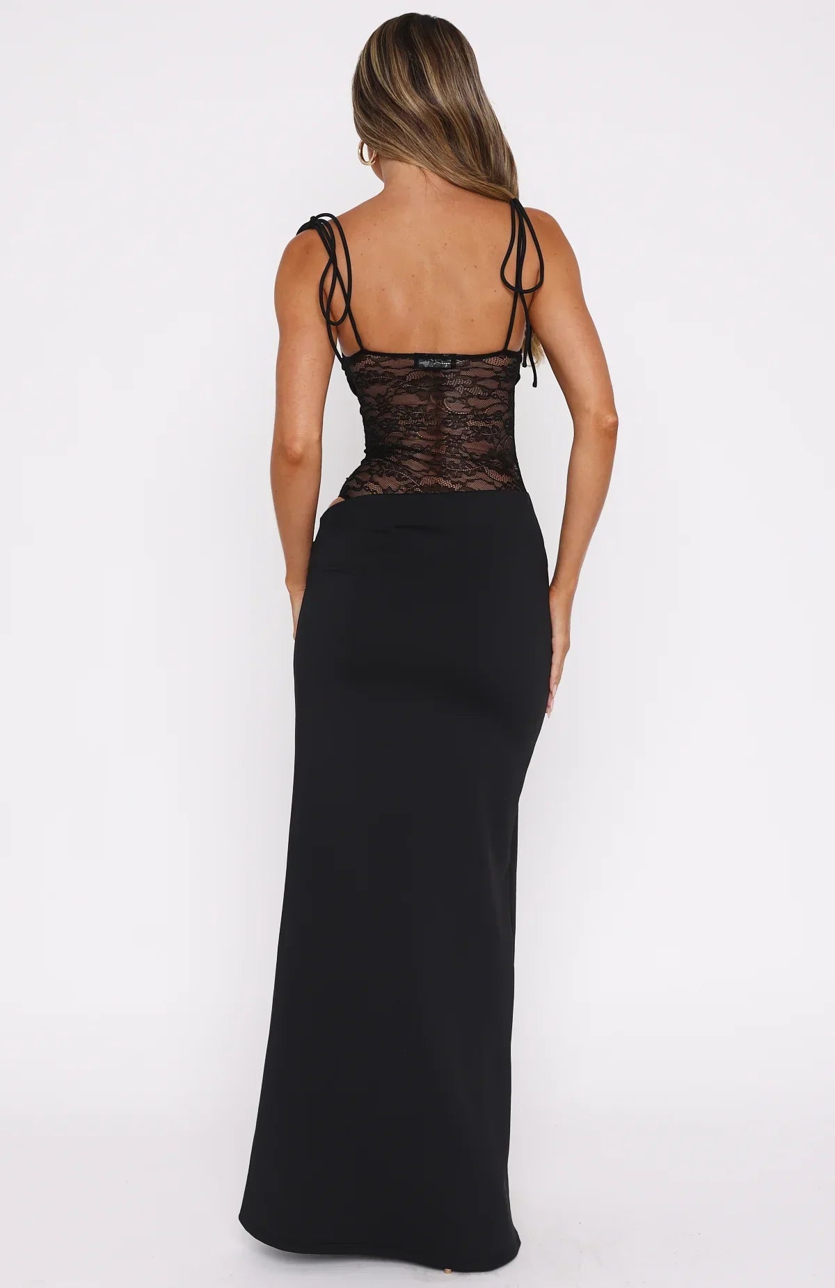 Dia long lace dress
