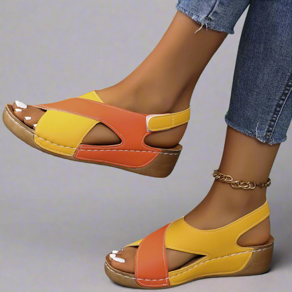 MIRELLA | Comfortable Wedge Heel Sandals