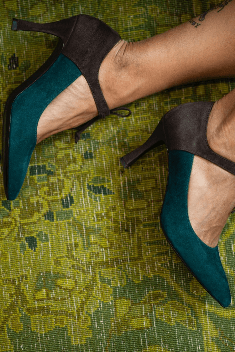 Lucrezia | Lace-Up Ankle Pumps