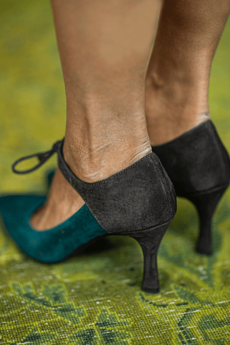 Lucrezia | Lace-Up Ankle Pumps