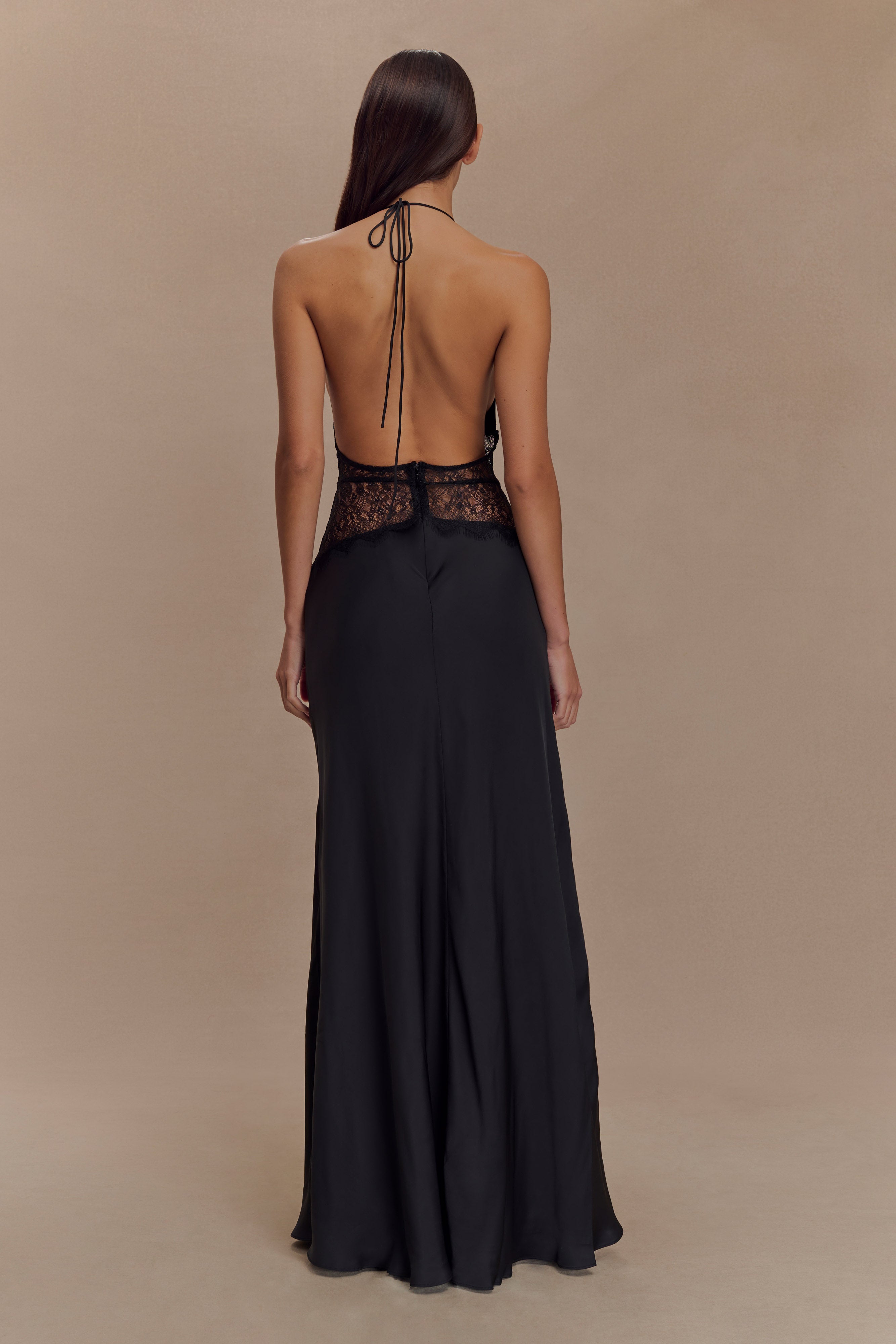 Ashley lace and satin dress