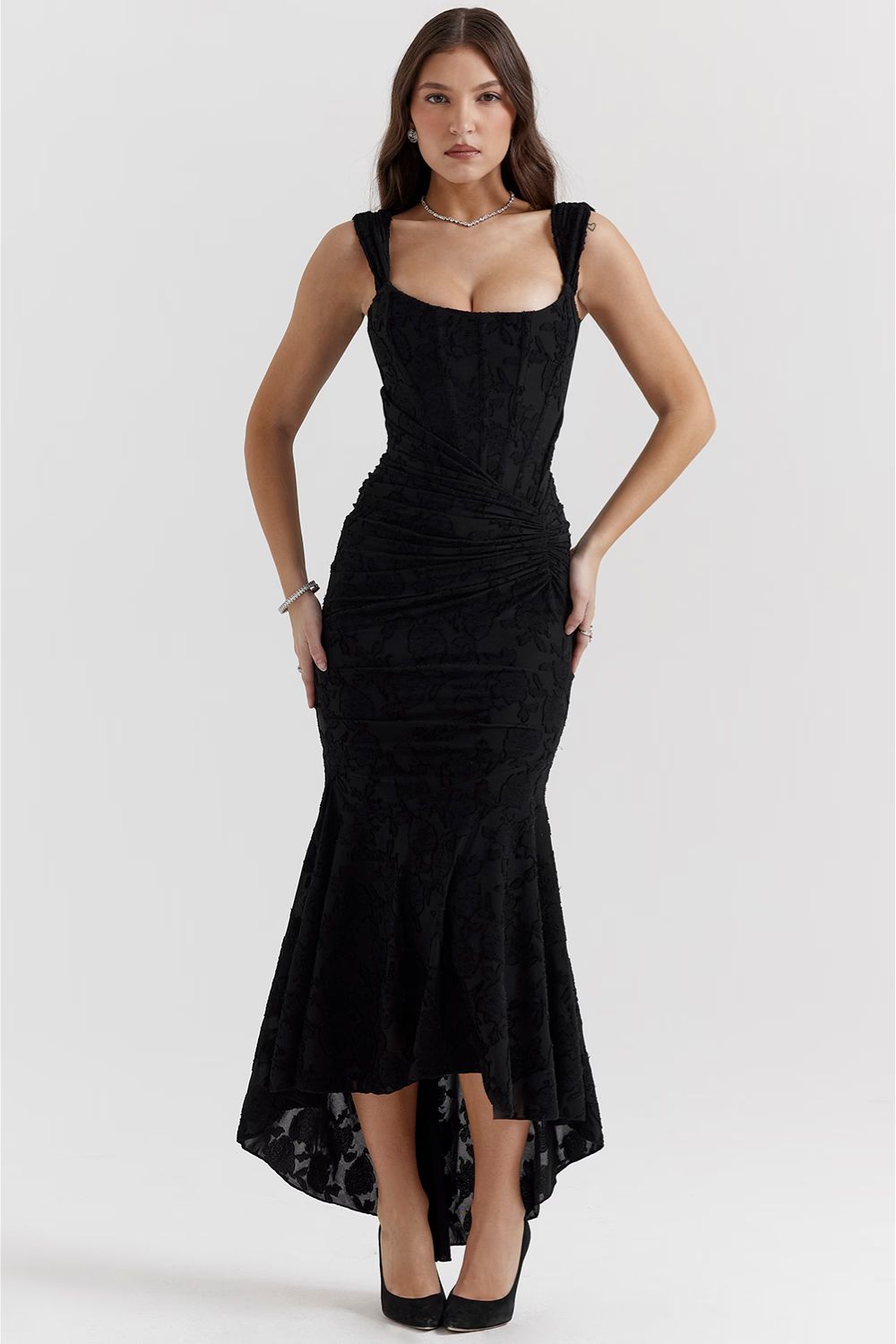 Jolie Lily - Long dress with corset