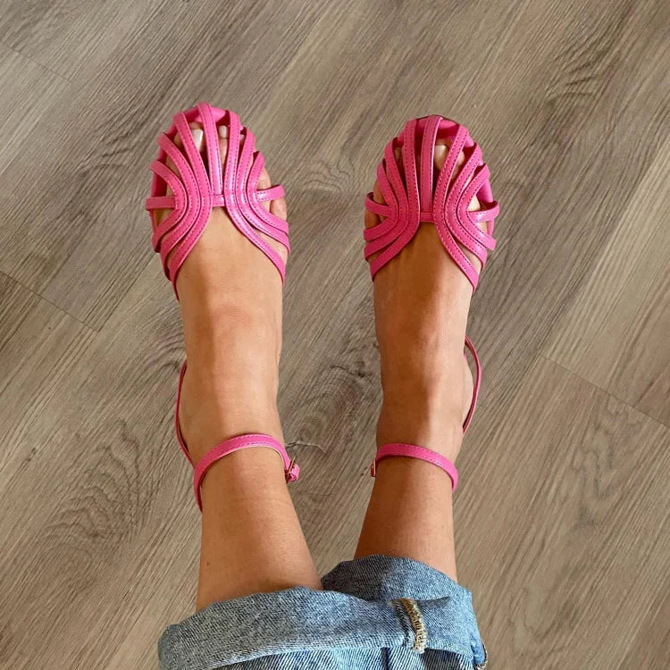 Isotta | Woven flat sandals