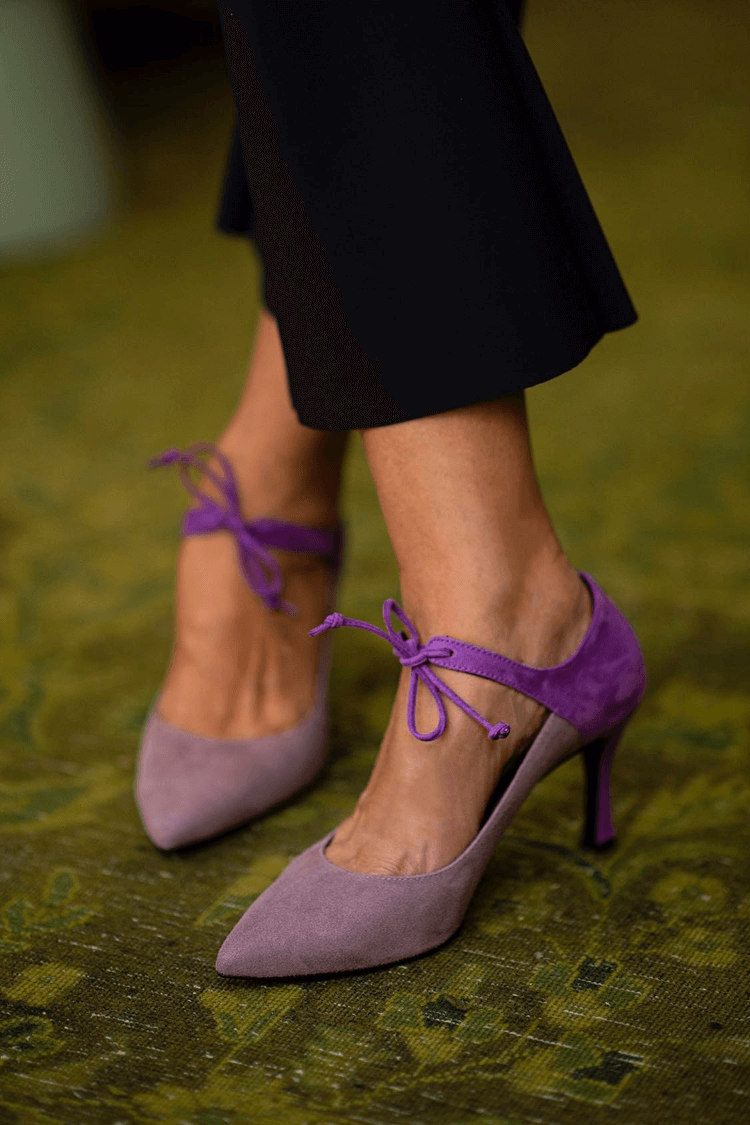 Lucrezia | Lace-Up Ankle Pumps