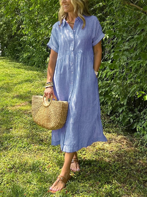 Bea - Summer & Mid-Season Shirt Dress