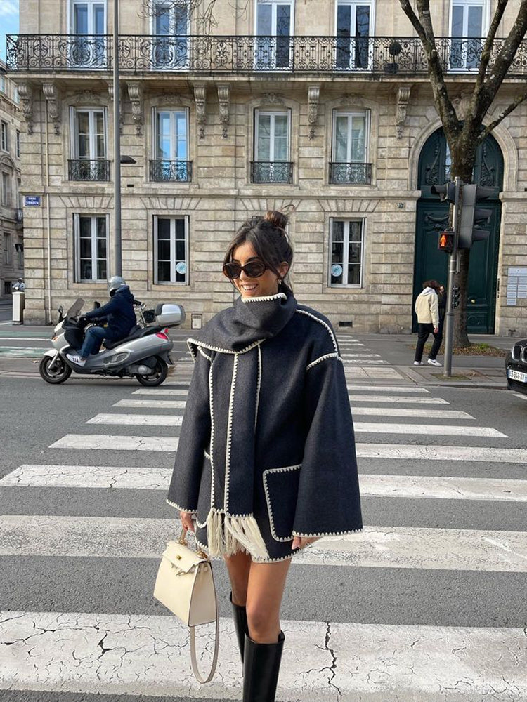 Jolie Scarf Coat