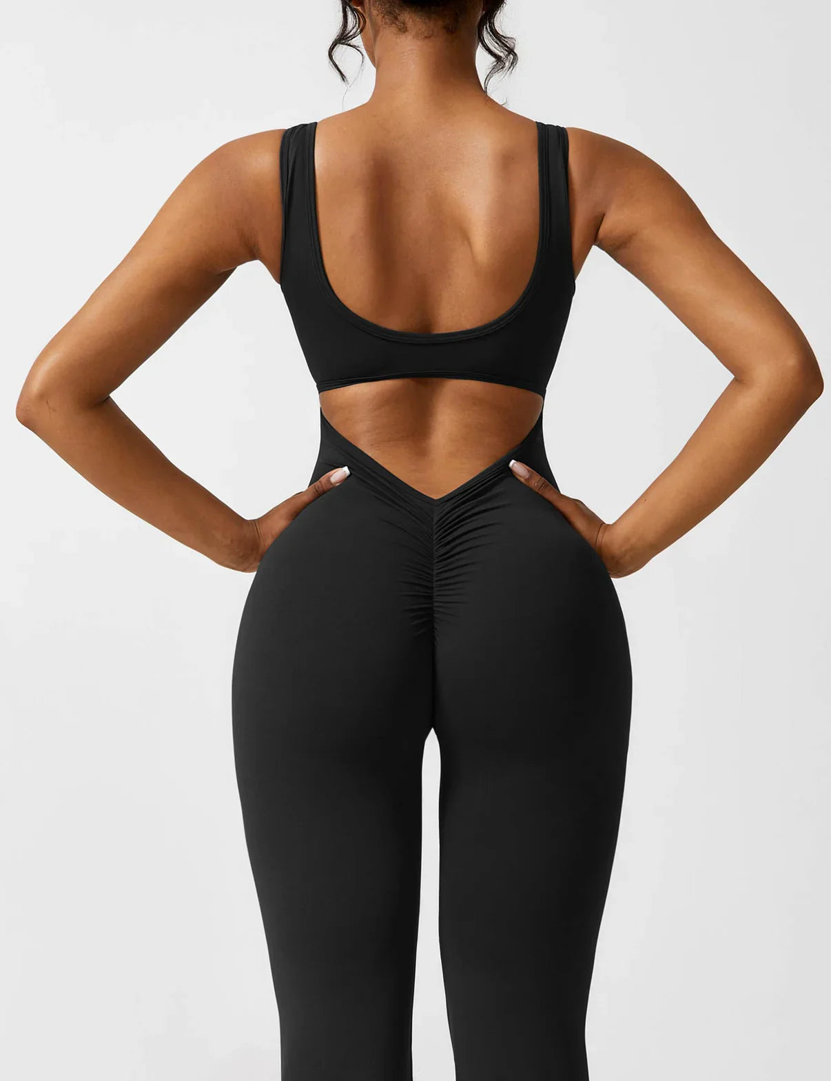 KIARA SleekLift - Sleeveless Flare Jumpsuit