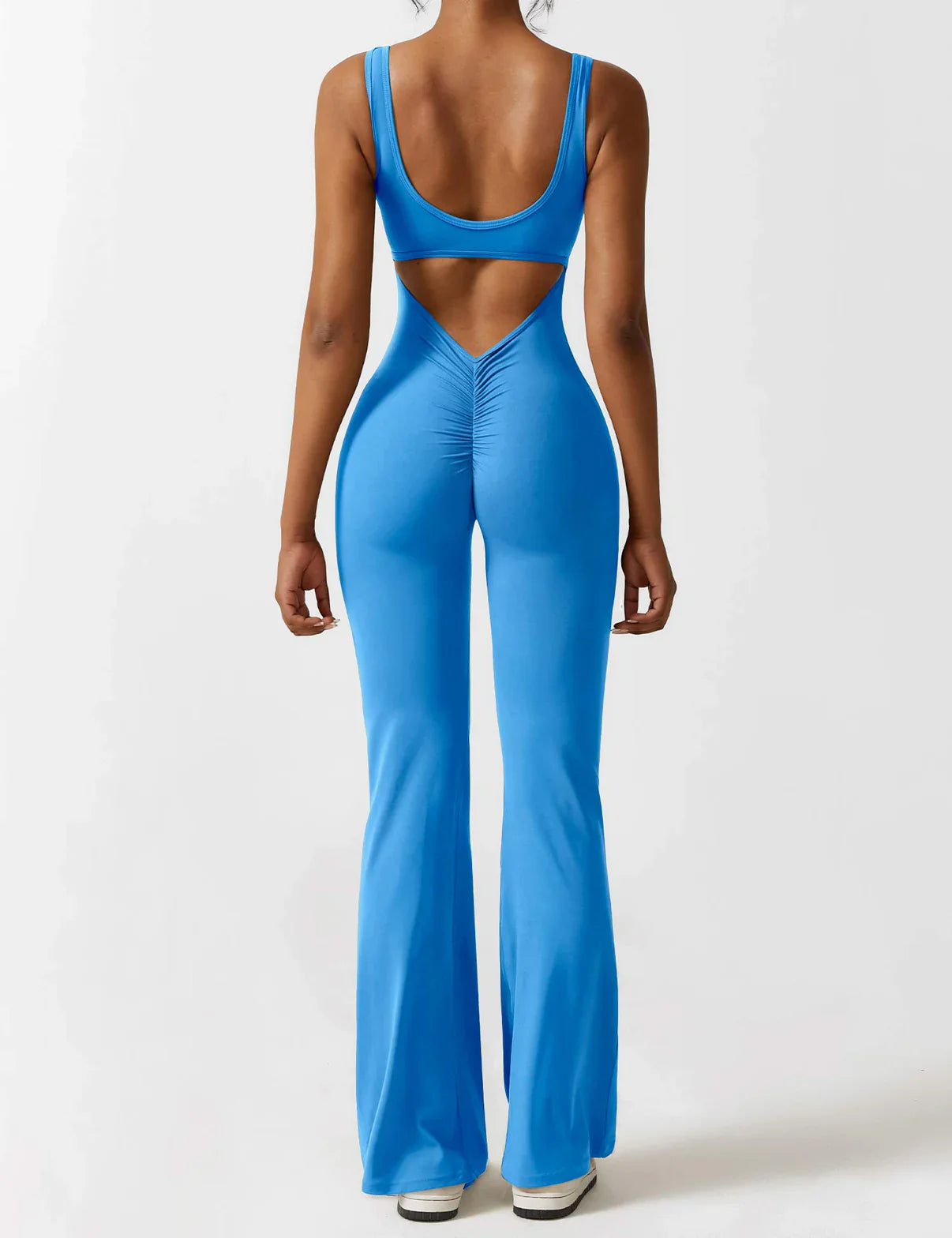 KIARA SleekLift - Sleeveless Flare Jumpsuit