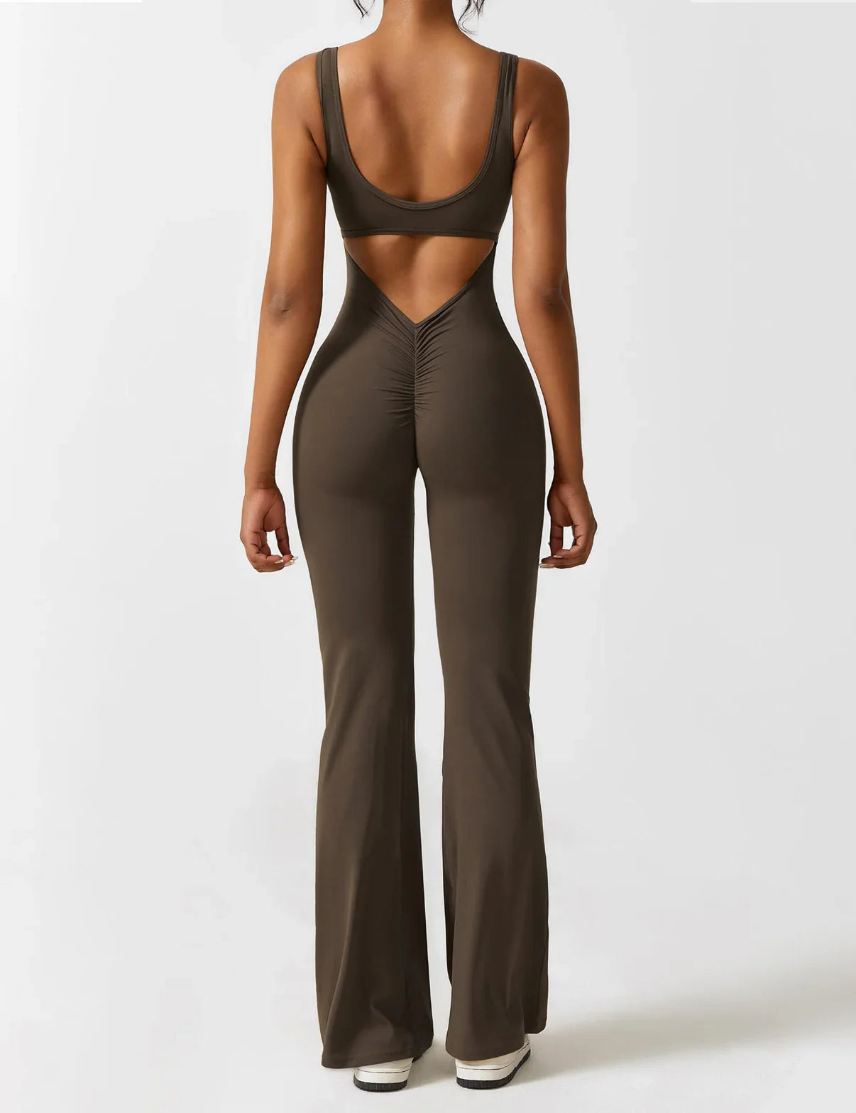 KIARA SleekLift - Sleeveless Flare Jumpsuit
