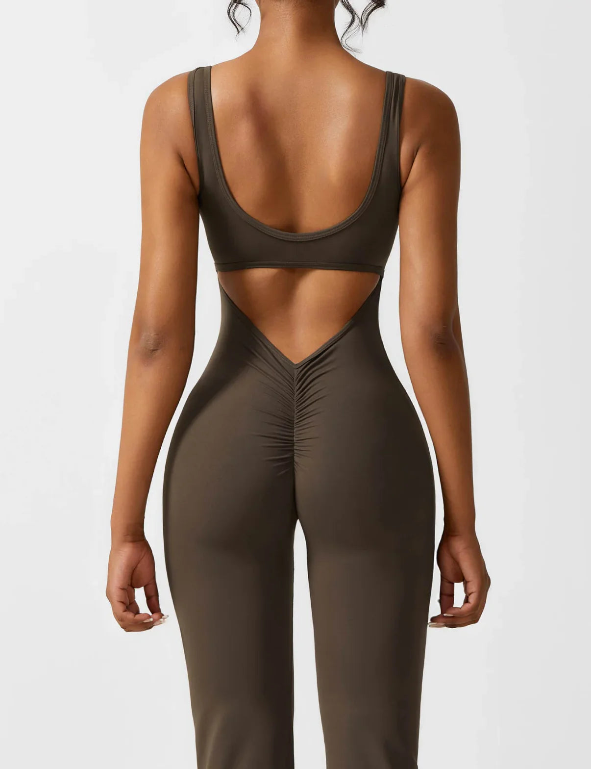 KIARA SleekLift - Sleeveless Flare Jumpsuit