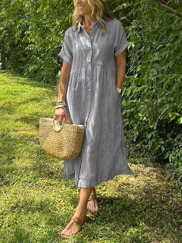 Bea - Summer & Mid-Season Shirt Dress