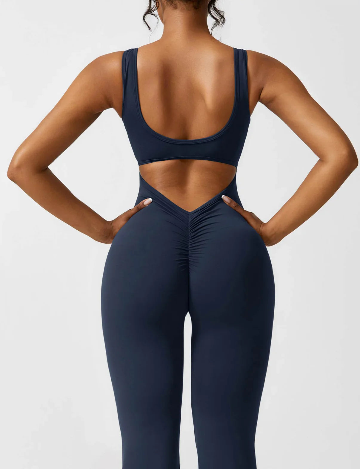 KIARA SleekLift - Sleeveless Flare Jumpsuit