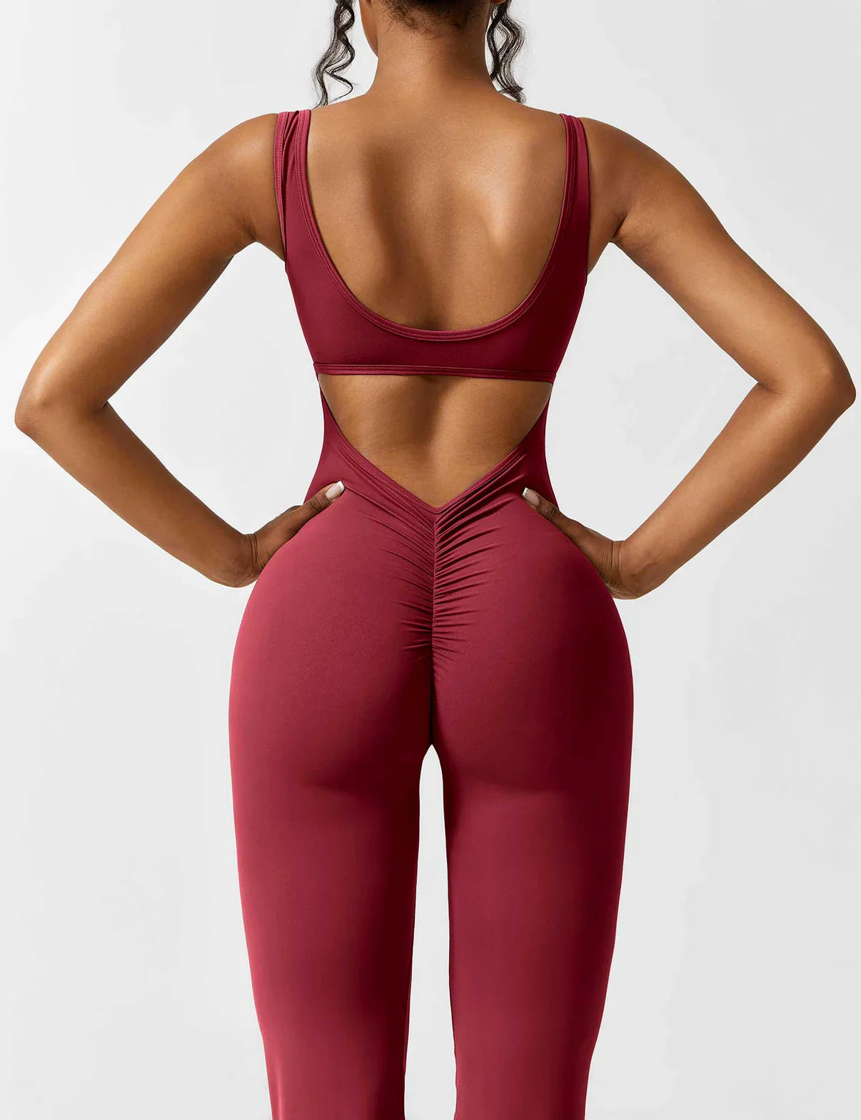 KIARA SleekLift - Sleeveless Flare Jumpsuit