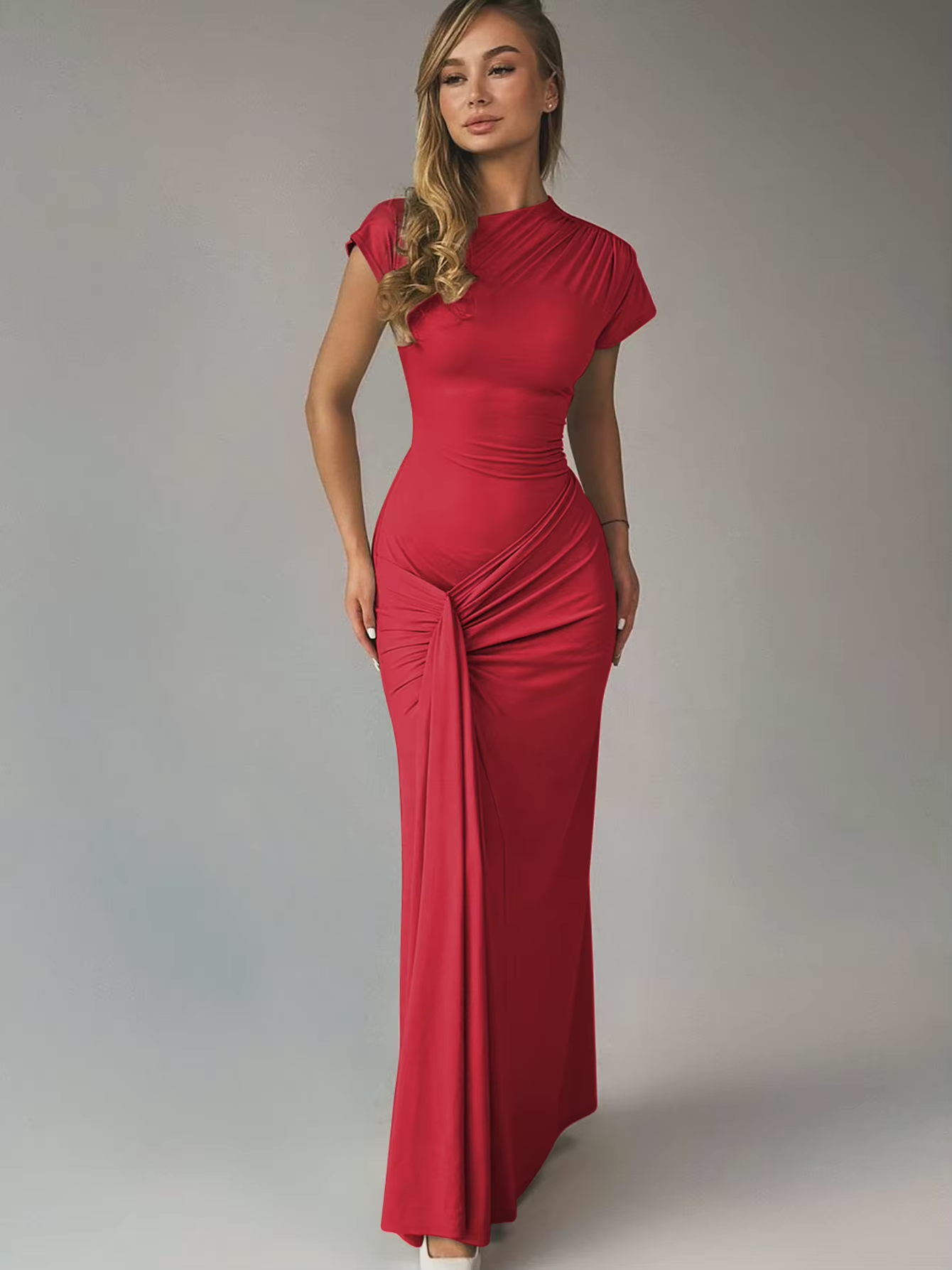 Mirabelle Gown | Cinched Waist Maxi Dress
