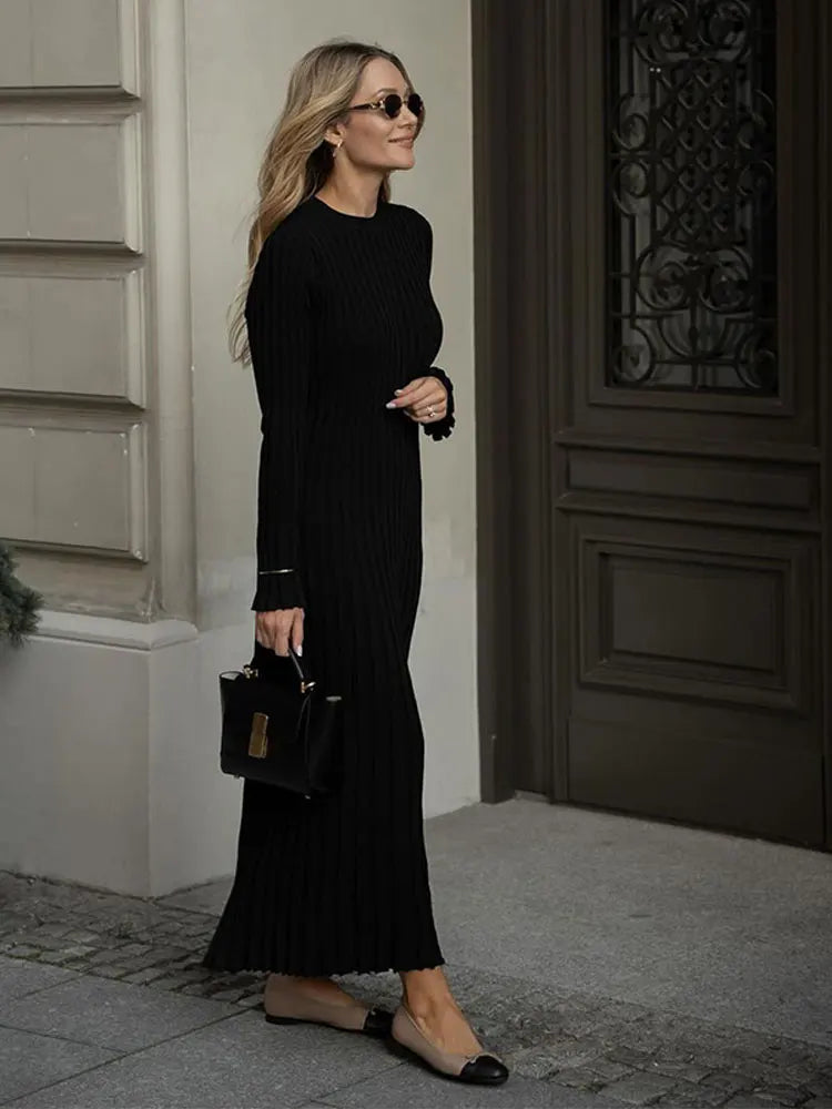 Jen - Elegant mesh maxi dress