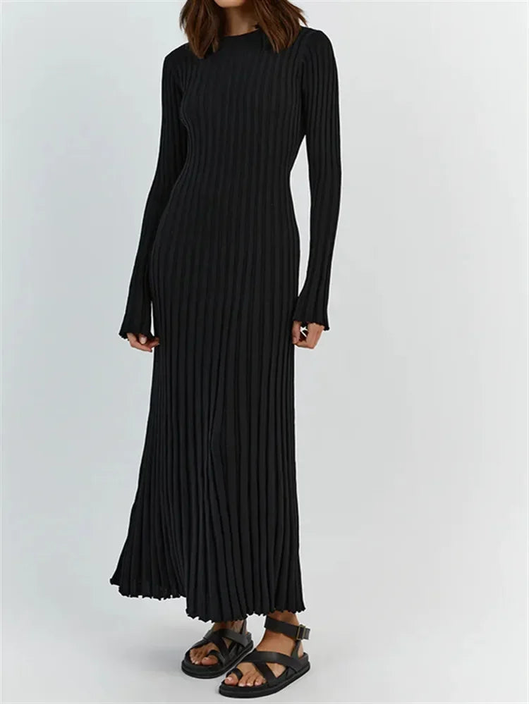 Jen - Elegant mesh maxi dress