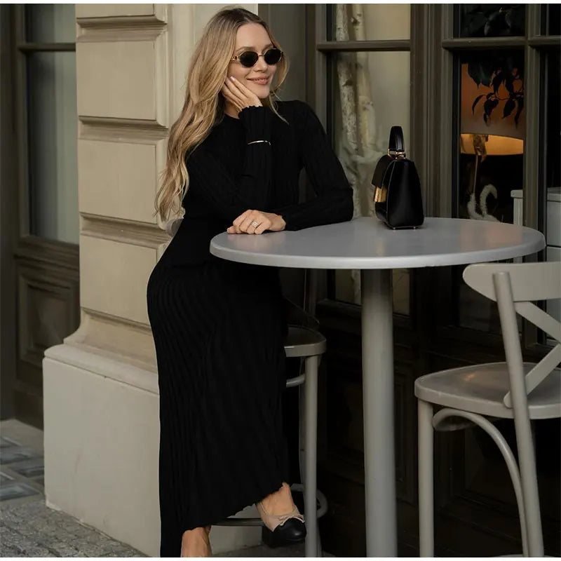 Jen - Elegant mesh maxi dress